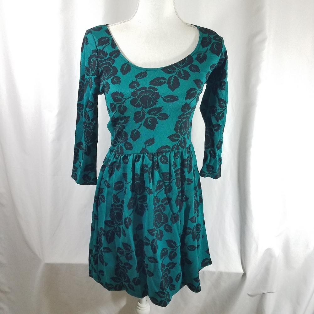 Francesca's Blue Rain Dress S NWT